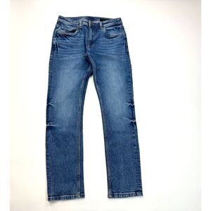 The perfect Jean Skinny Fit 99% Cotton Mens 33x32 NWOT Stretch 5-Pockets‎ Blue